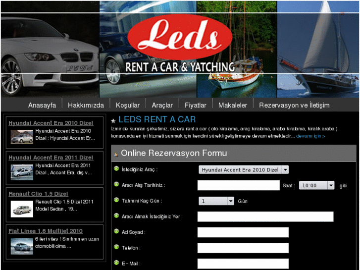 www.ledsrentacar.com