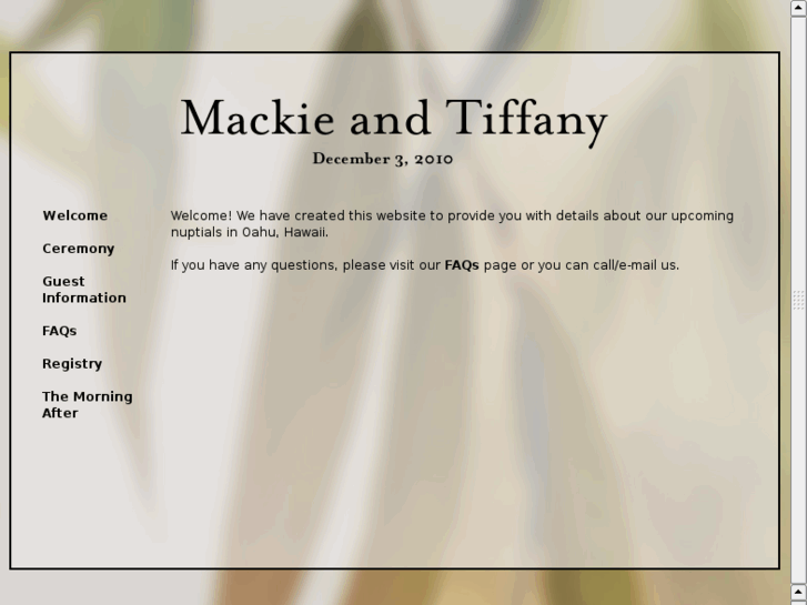 www.mackieandtiffany.com