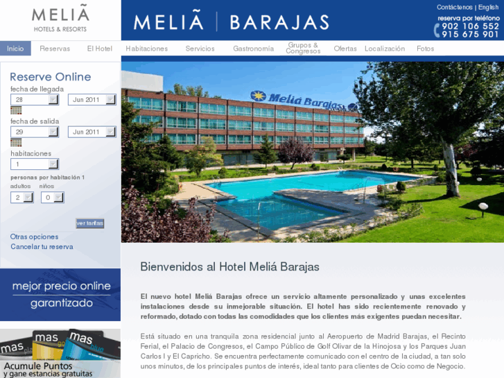 www.melia-barajas.com