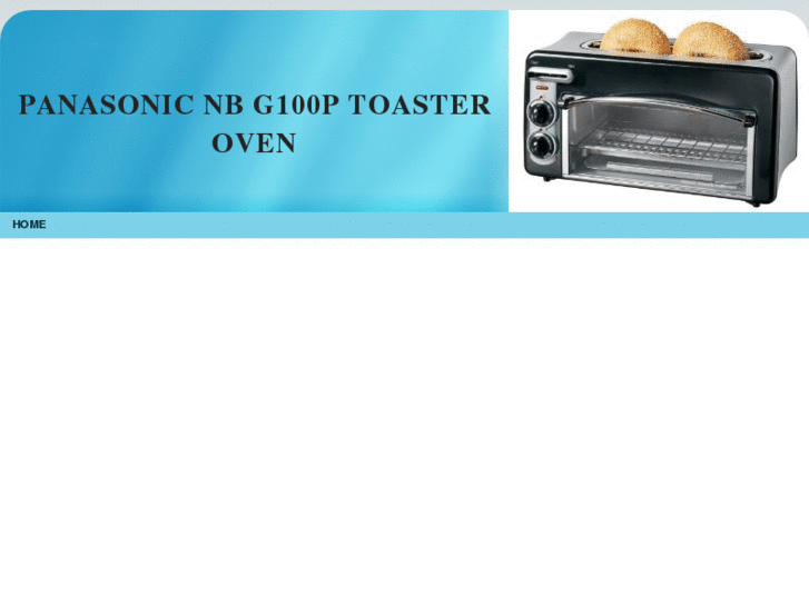 www.panasonicnbg100ptoasteroven.com