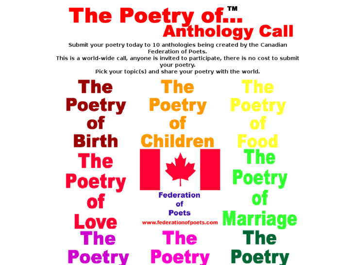 www.thepoetryof.com