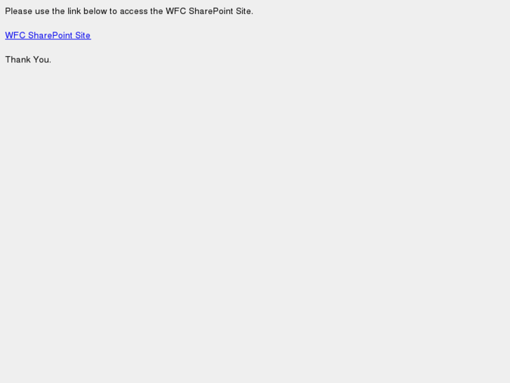 www.wfcsharepoint.net