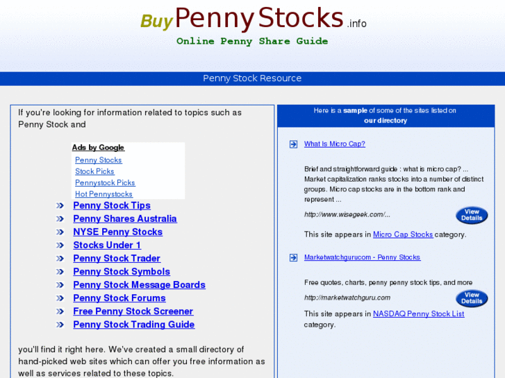 www.buypennystocks.info