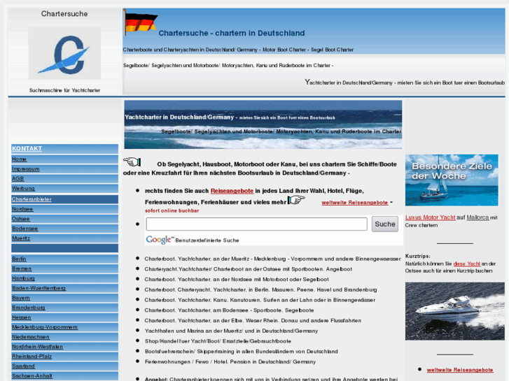 www.charterboot-deutschland.de