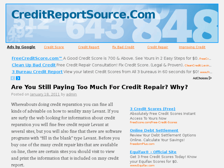 www.creditreportsource.com