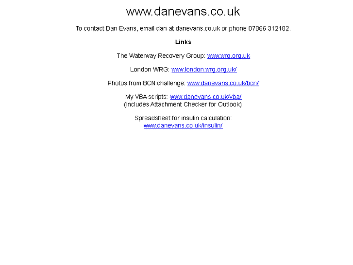 www.danevans.co.uk