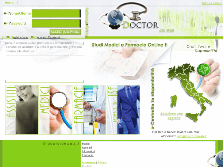 www.doctoronweb.it