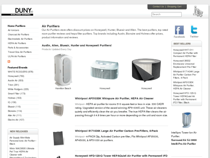 www.dunyairpurifiers.com