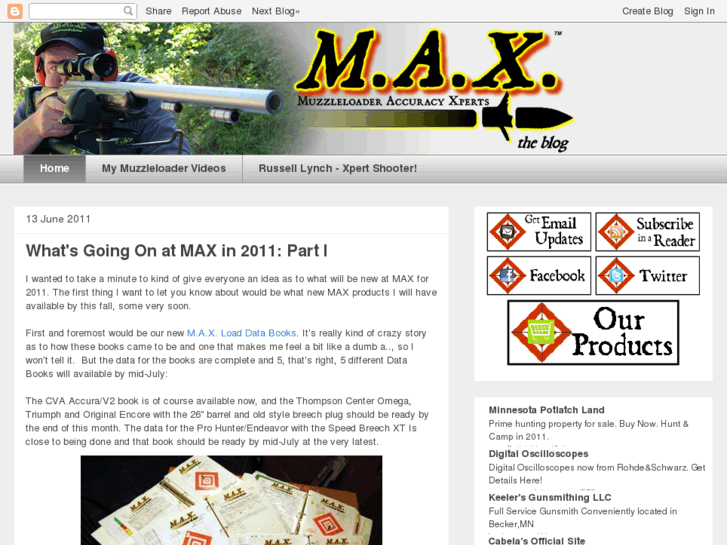 www.maxmuzzleloaderblog.com