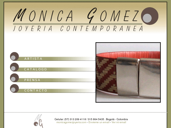 www.monicagomezjoyeria.com