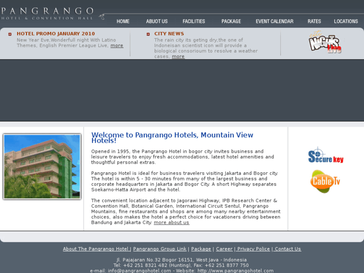 www.pangrangohotel.com