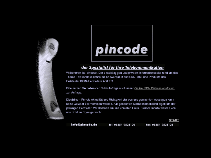 www.pincode.de