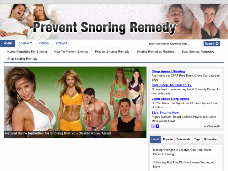 www.preventsnoringremedy.com