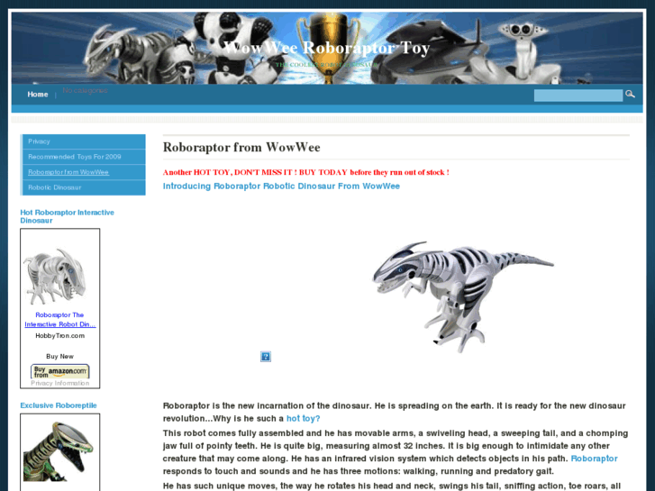 www.roboraptor-toy.com