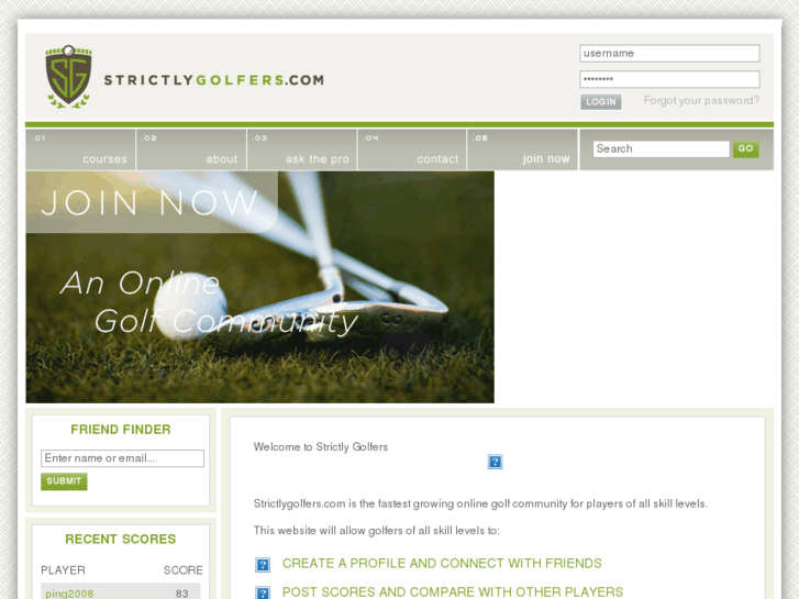 www.strictlygolfers.com
