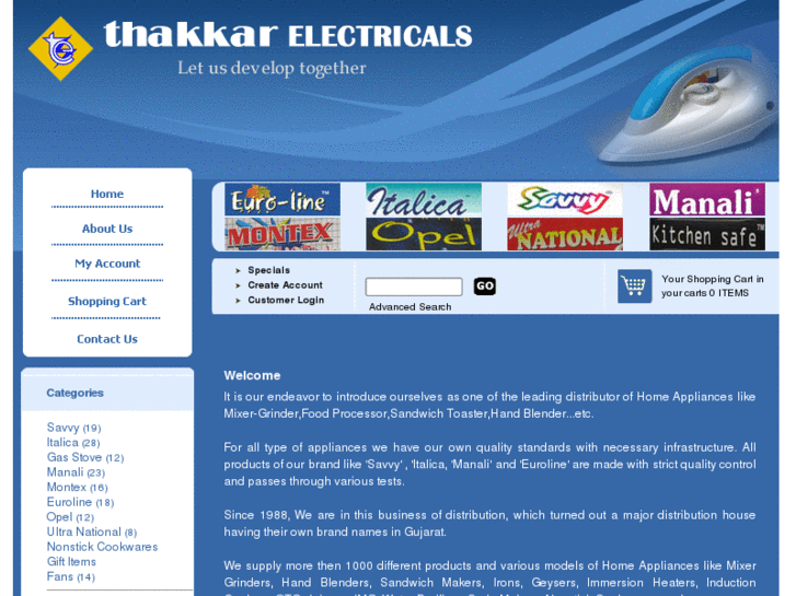 www.thakkarelectricals.com