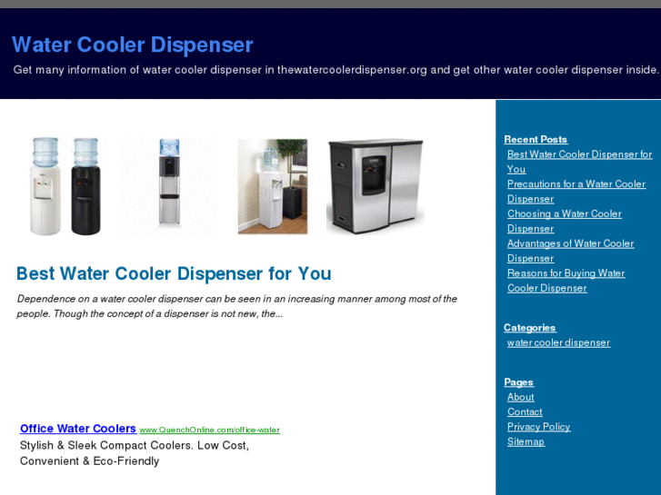 www.thewatercoolerdispenser.org