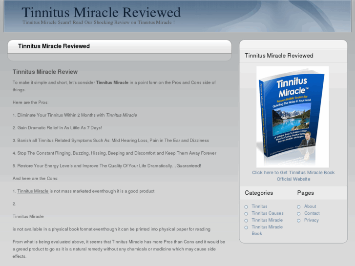 www.tinnitusmiraclereviewed.org