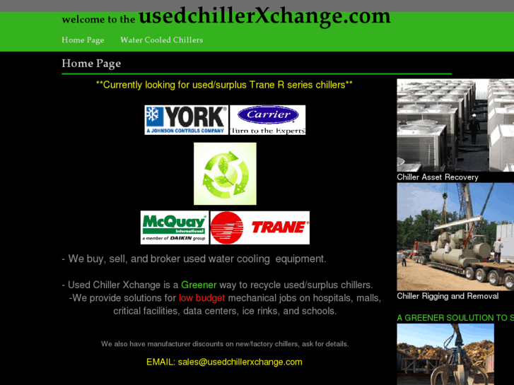 www.usedchillerxchange.com