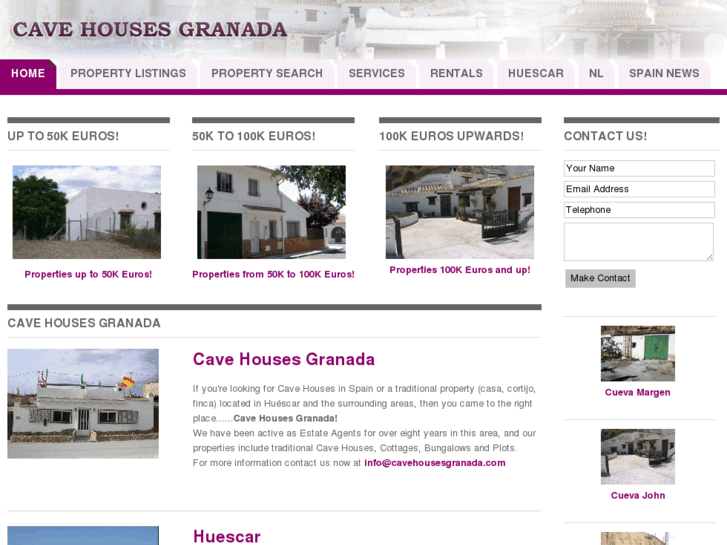 www.cavehousesgranada.com