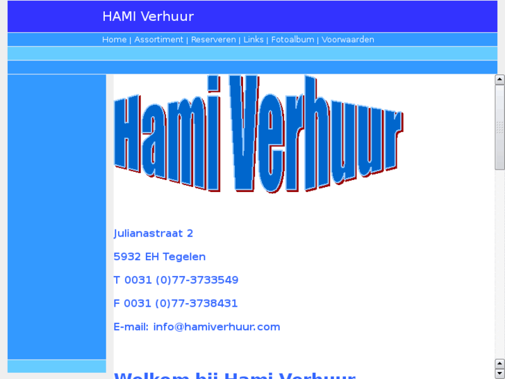 www.hamiverhuur.com