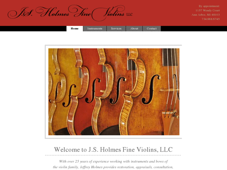 www.holmesviolins.com