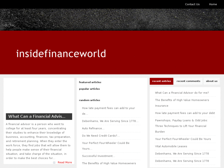 www.insidefinanceworld.com