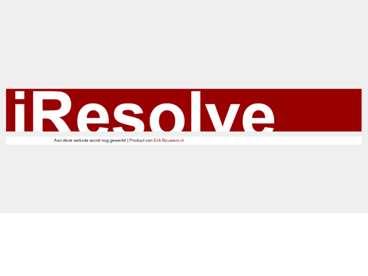 www.iresolve.nl