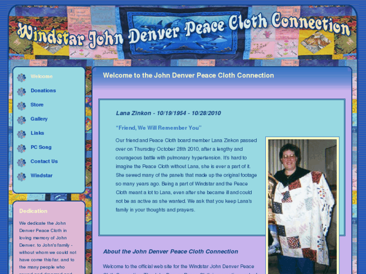 www.johndenverpeacecloth.net