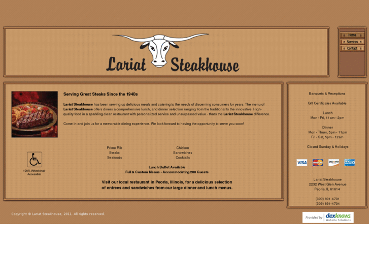 www.lariatsteakhouserestaurant.com