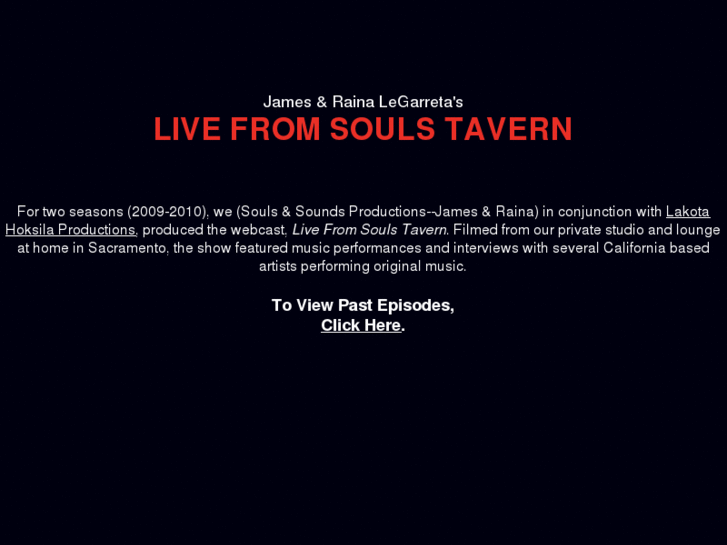 www.livefromsoulstavern.com