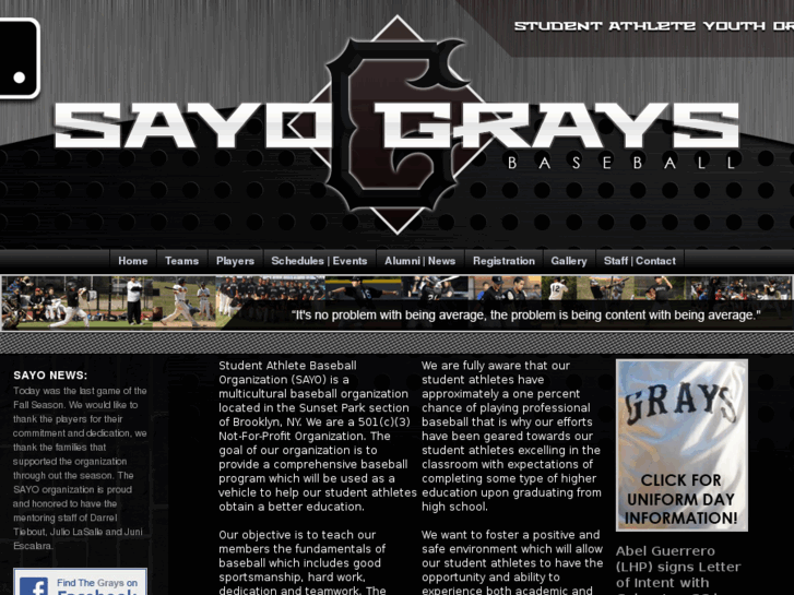 www.sayograys.org