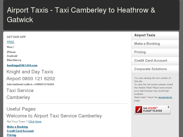 www.taxicamberleytoheathrowairport.com