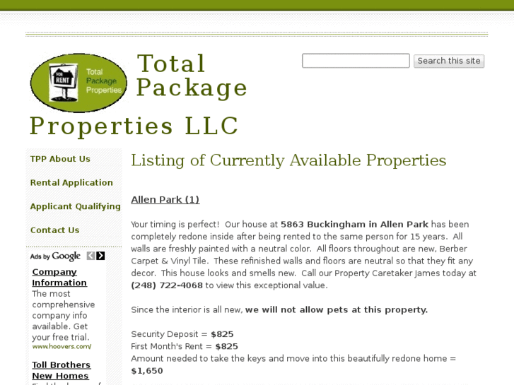 www.totalpackagepropertiesllc.com