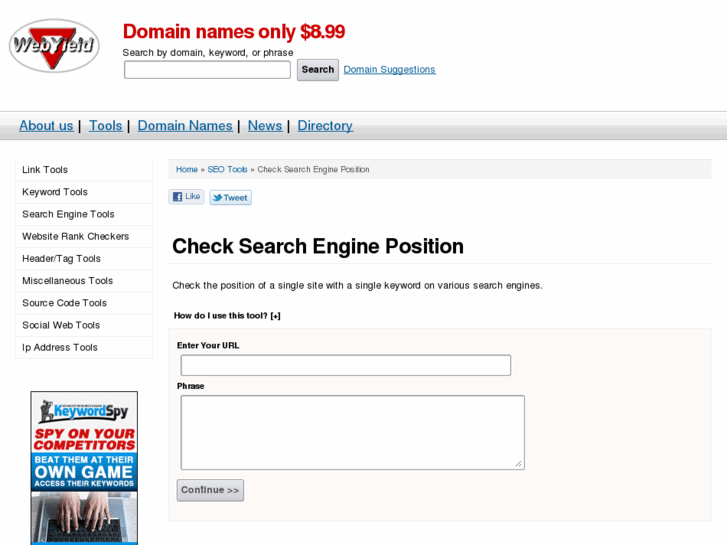 www.checksearchengineposition.com