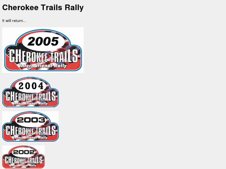 www.cherokeetrailsrally.com