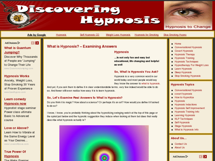 www.discoveringhypnosis.com