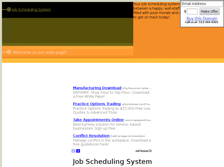 www.jobschedulingsystem.com