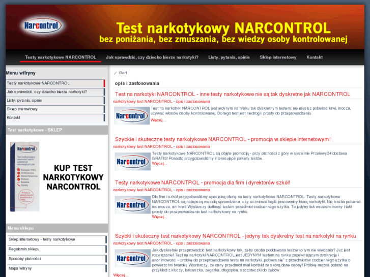 www.narkotykowetesty.pl