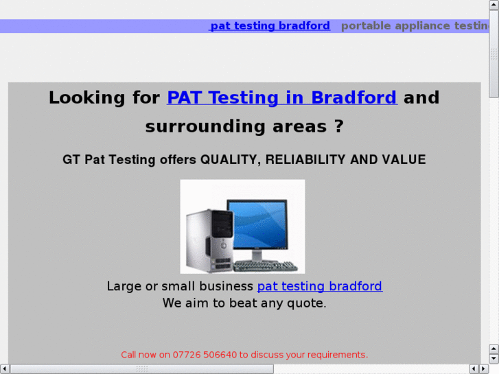 www.pattestingbradford.co.uk