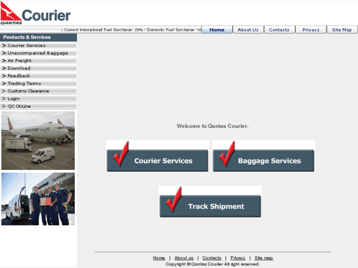 www.qantascourier.com