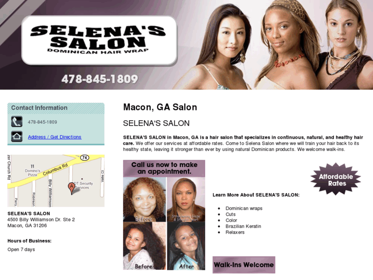 www.selenasalon.com