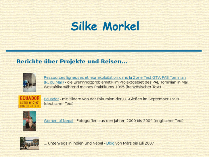 www.silke-morkel.de