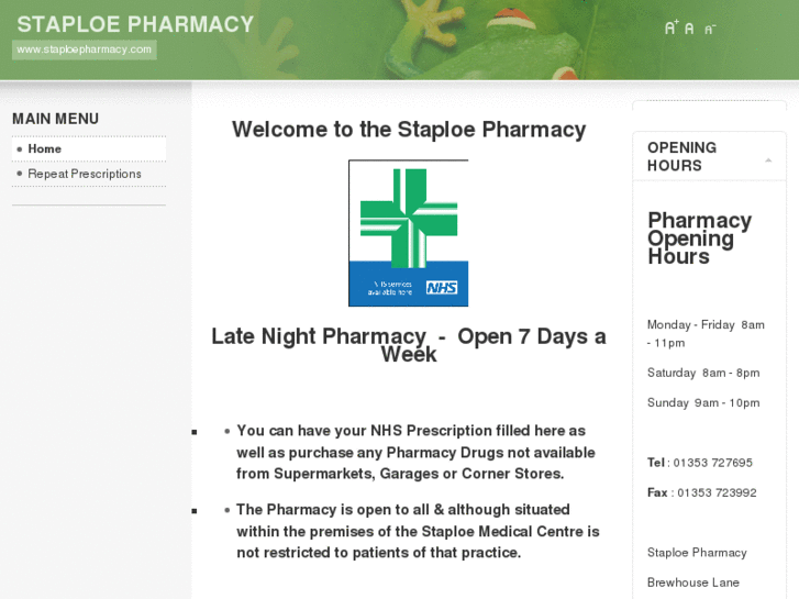 www.staploepharmacy.com