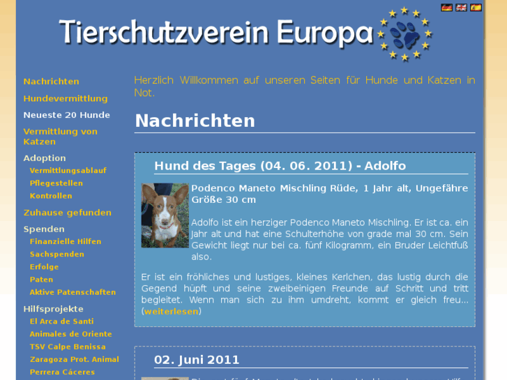 www.tierschutzverein-europa.org