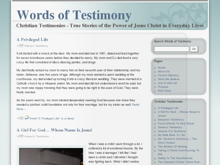 www.wordsoftestimony.com