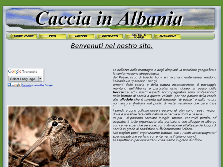 www.cacciainalbania.com