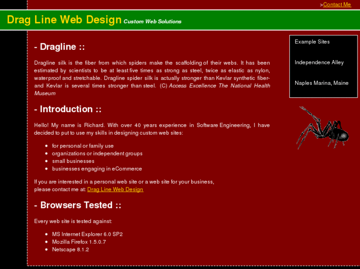 www.draglinewebdesign.com