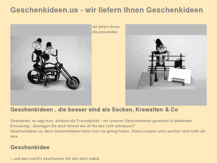 www.geschenkideen.us