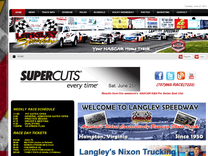 www.langley-speedway.com